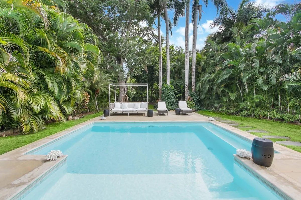 Pool and terrace of the villa