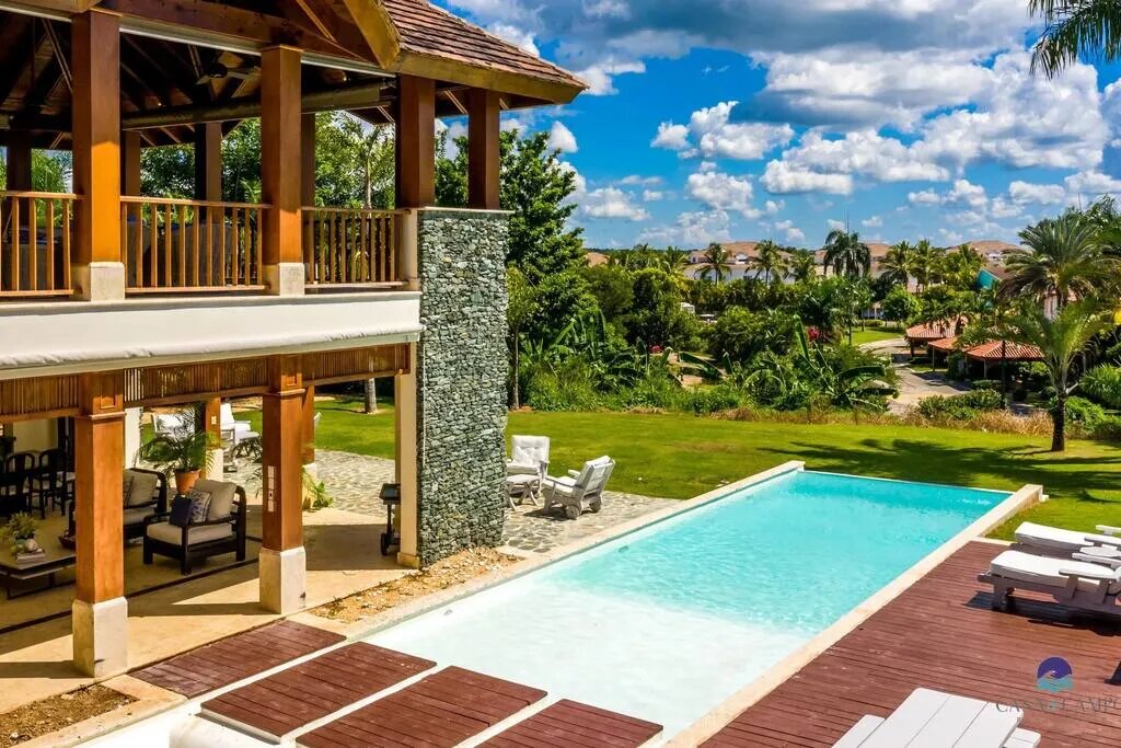 Elegante villa con piscina en Casa de Campo