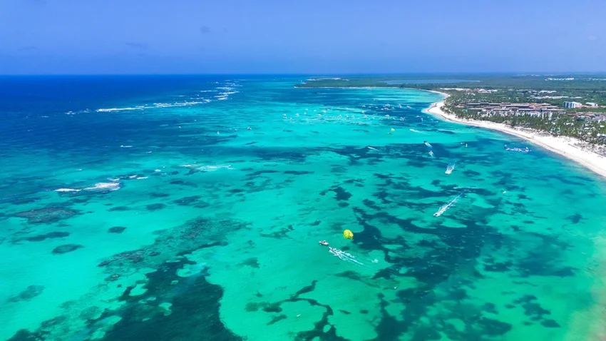 Bávaro Beach from Dron