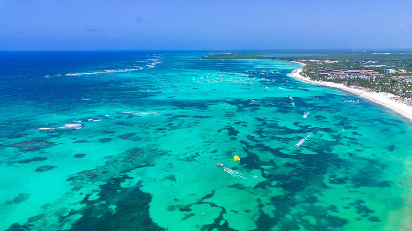 Bavaro Beach view from top