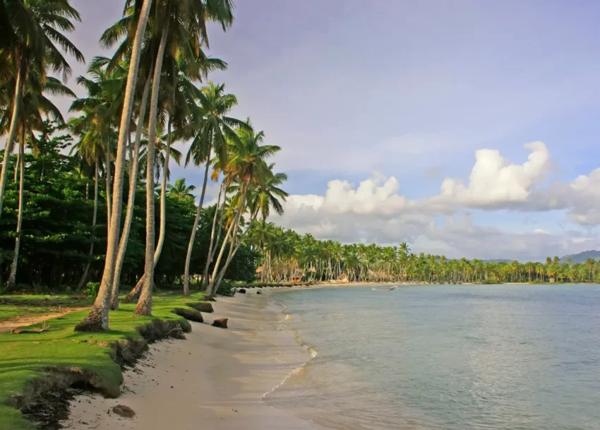 Playa Las Galeras view from the list of 15 essential things to see in Samana, the Dominican Republic