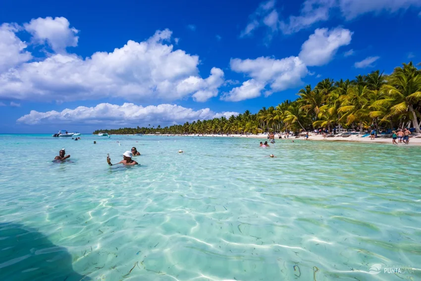 Saona Island natural pool