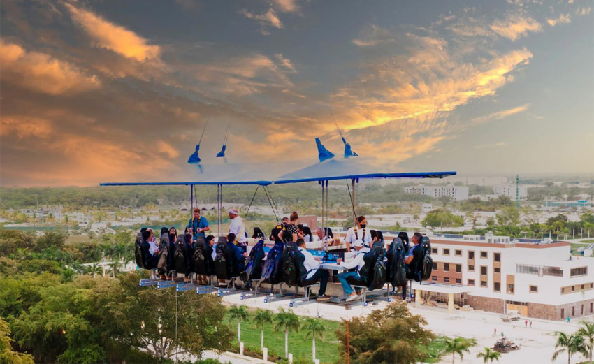 Dinner In The Sky in Punta Cana