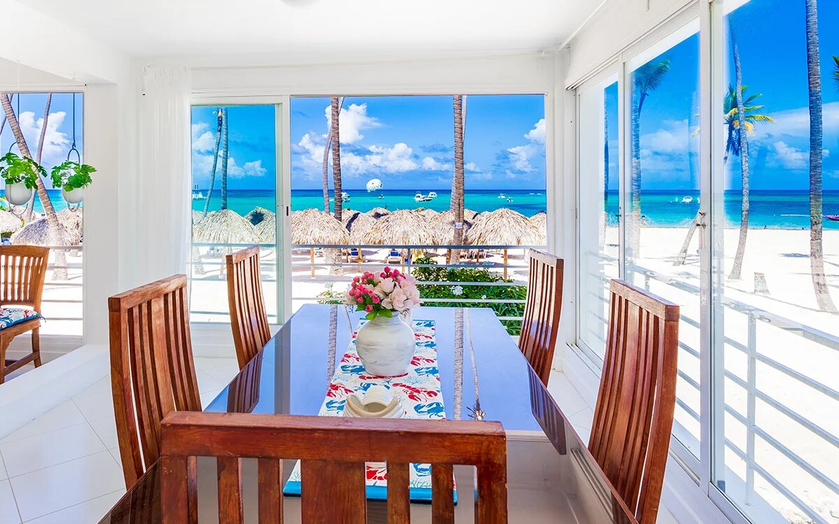 Bavaro Beach view in October