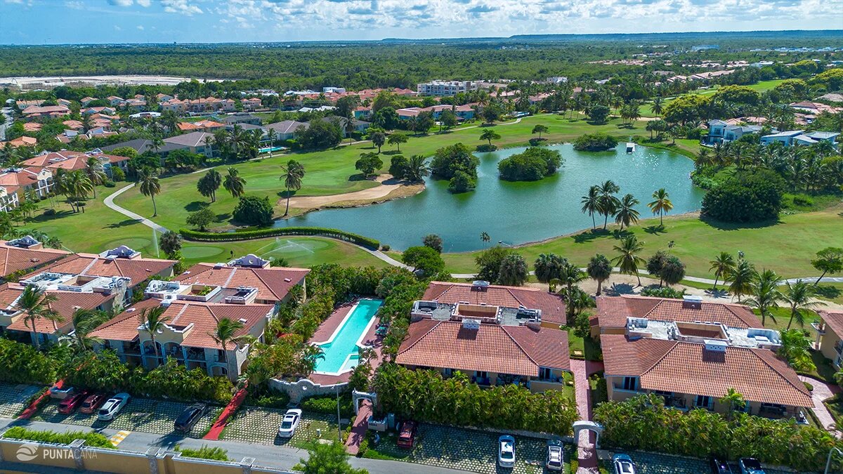 Apartment's location in Cocotal, Bavaro