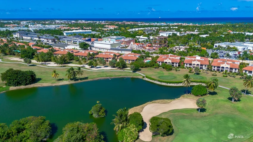 Top view on your apartment in Cocotal, Punta Cana