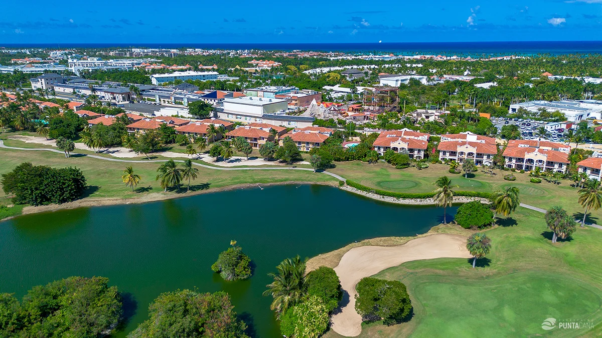 Cocotal community drone view, Punta Cana