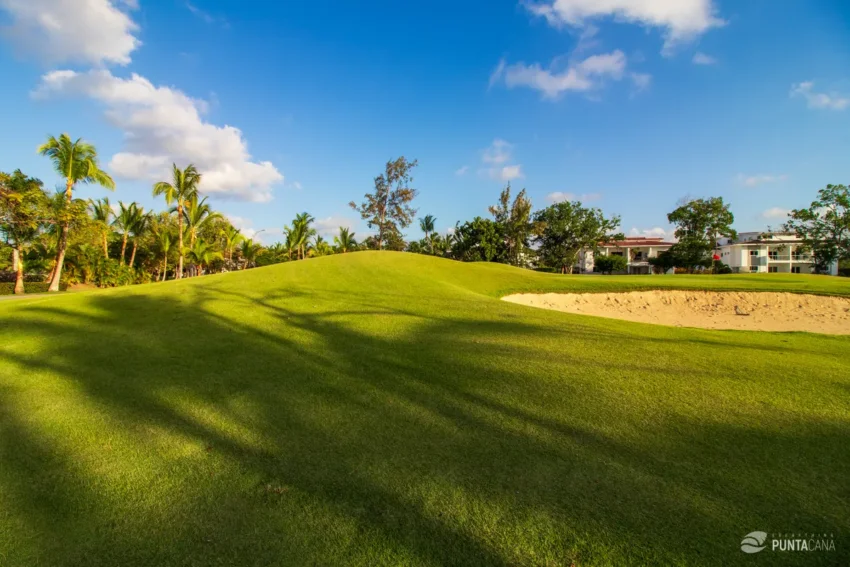 Golf field in the Cocotal community, Punta Cana