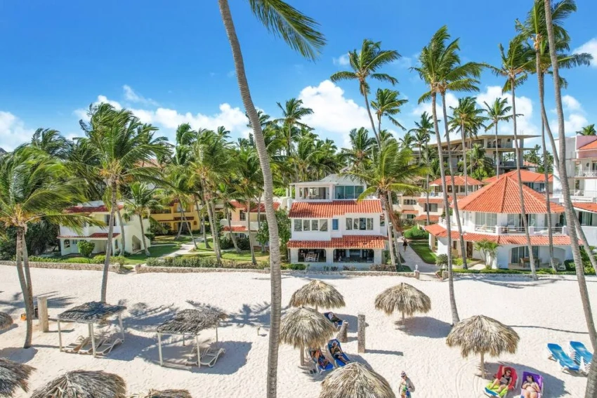 The condo in Punta Cana right on the beach