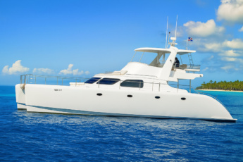 Private Catamaran Charter in Punta Cana – Full-Day Cruise on 57ft Liquid to Saona, Catalina with Snorkeling & Drinks