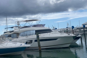 Luxury Private Yacht Rental in Punta Cana – Full-Day Cruise on 50ft Prestige Yacht to Saona or Catalina