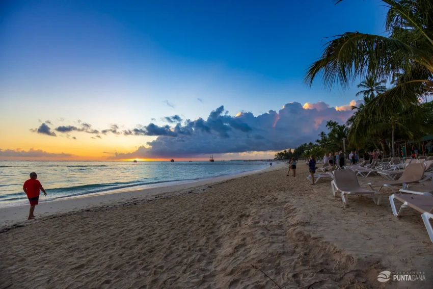 The beach near Impressive Punta Cana Resort The beach near Impressive Punta Cana Resort