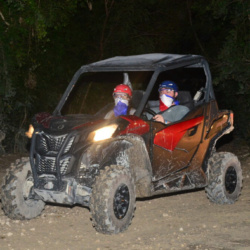 Polaris Ride at Night