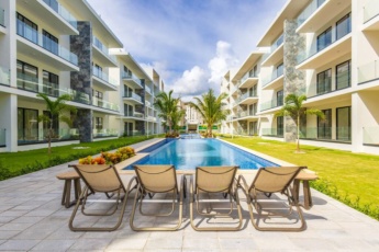 Brand New Apartment in Eden Tropical, Punta Cana, Bávaro – Prime Location, Rooftop Lounge with BBQ, Huge Pool