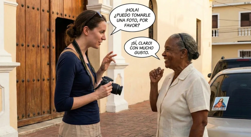 Etiquette for photographing local Dominicans