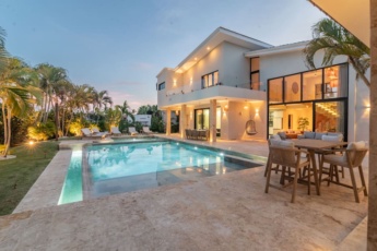 Two Luxury Private Lakefront Villas in Punta Cana (Cocotal Golf & Country Club) – Pools, Gym, Cinema Room, & Full Staff