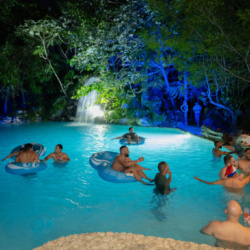 Cocktail Hour & Waterfall Pool