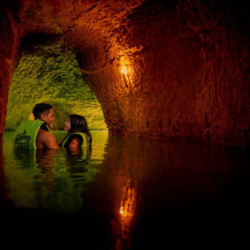 Sacred River by Night